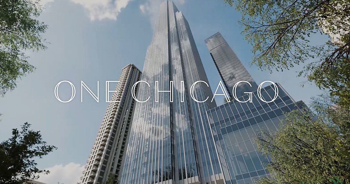 Luxury Condominiums One Chicago In Chicago's Gold Coast